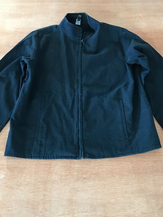 Eileen Fisher Jackets & Blazers - Eileen Fisher Windbreaker Jacket Women S Black Full Zip Pocket Long Sleeve 19235